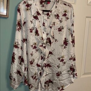 Vince Camuto Floral Print Blouse